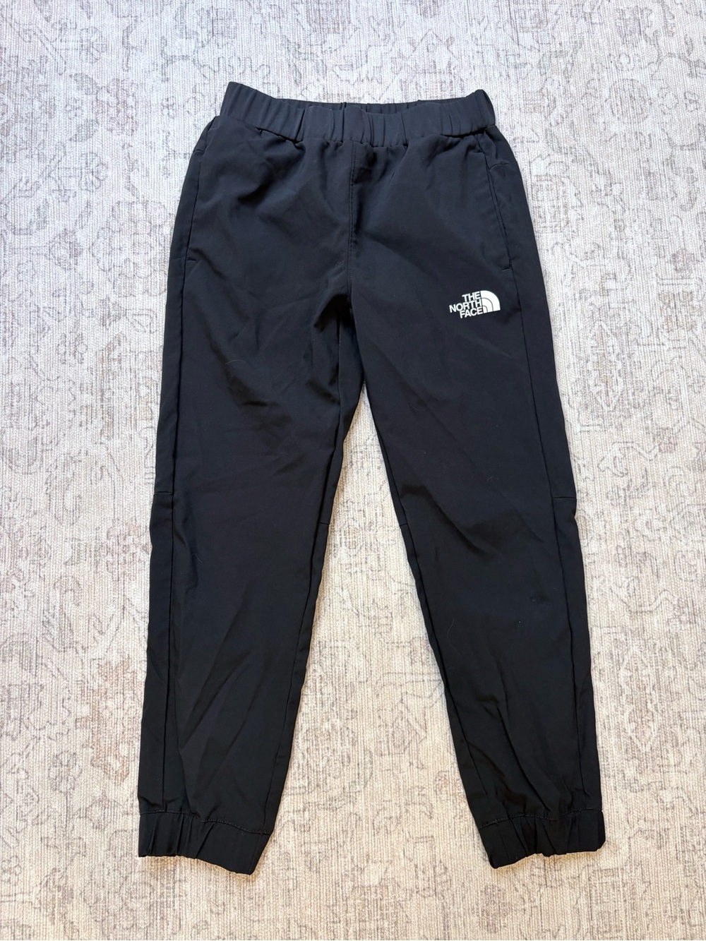 The North Face BOYS On the Trail Pants - 7/8 - Black EUC